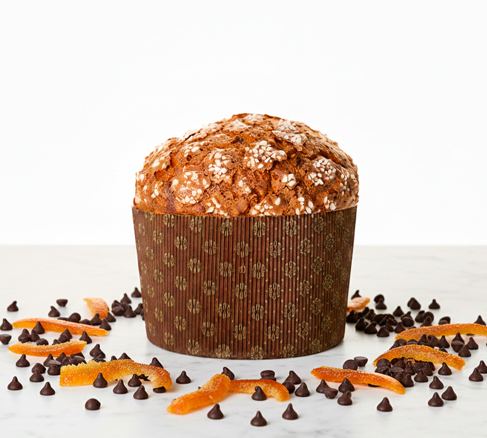 Panettone de chocolate y naranja 550 Juanfran Asencio