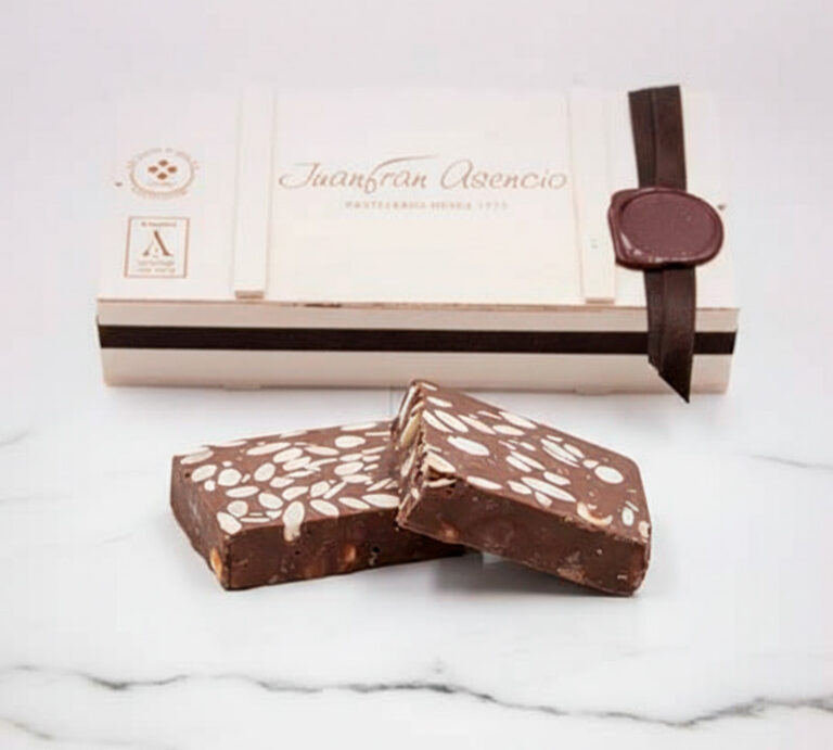 Turrón Chocolate con Almendras Juanfran Asencio