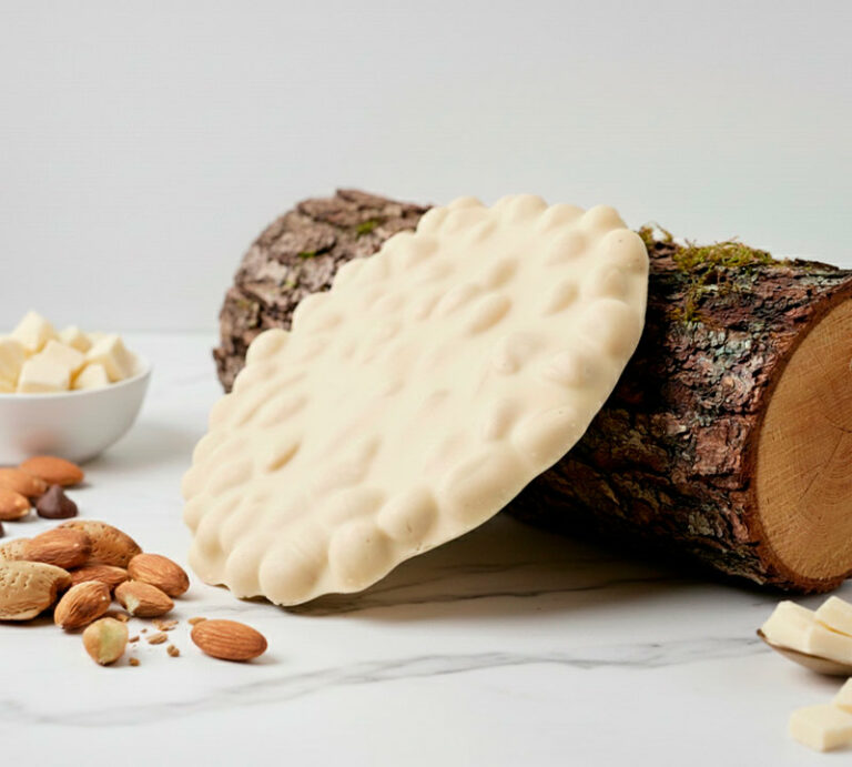 Torta almendras chocolate Blanco Juanfran Asencio