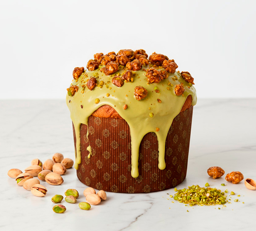 Panettone de pistacho