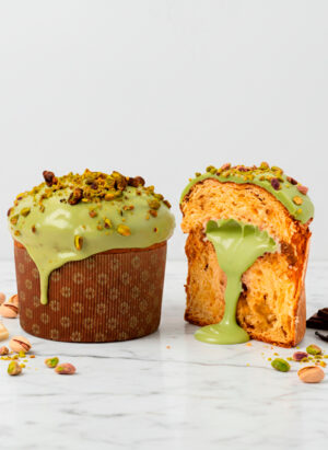 Panettone de pistacho Juanfran Asencio