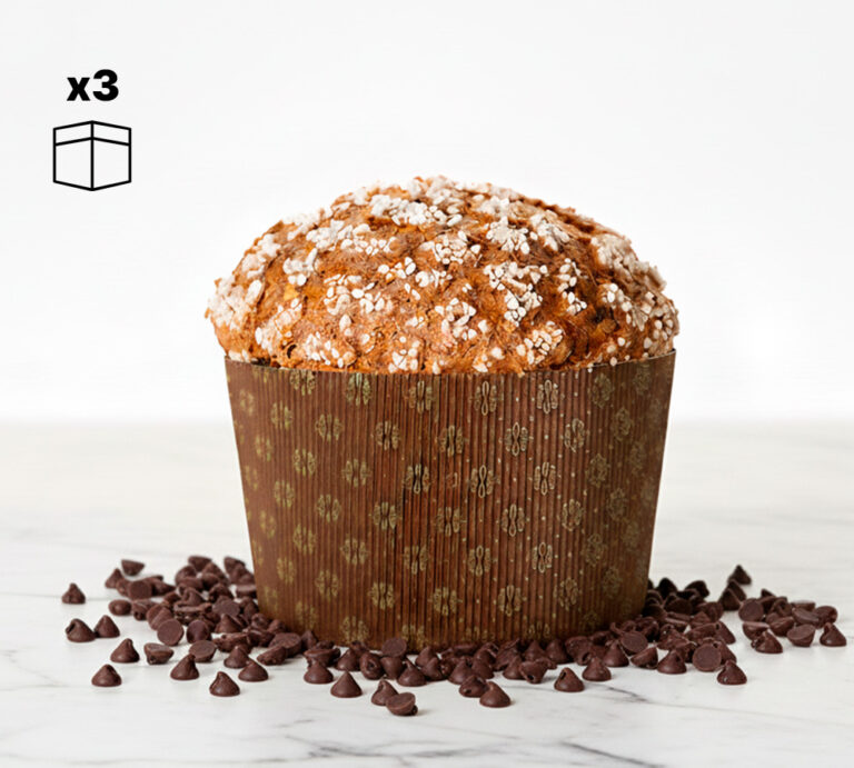 Pack de 3 panettones de chocolate