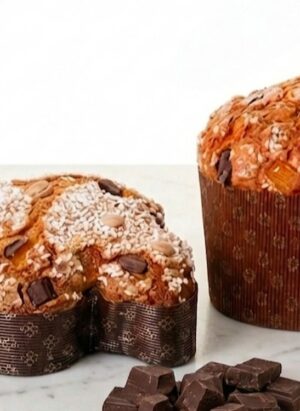 Pack de Panettone Chocolate y Naranja 900gr + Colomba tradicional de Naranja y Almendras